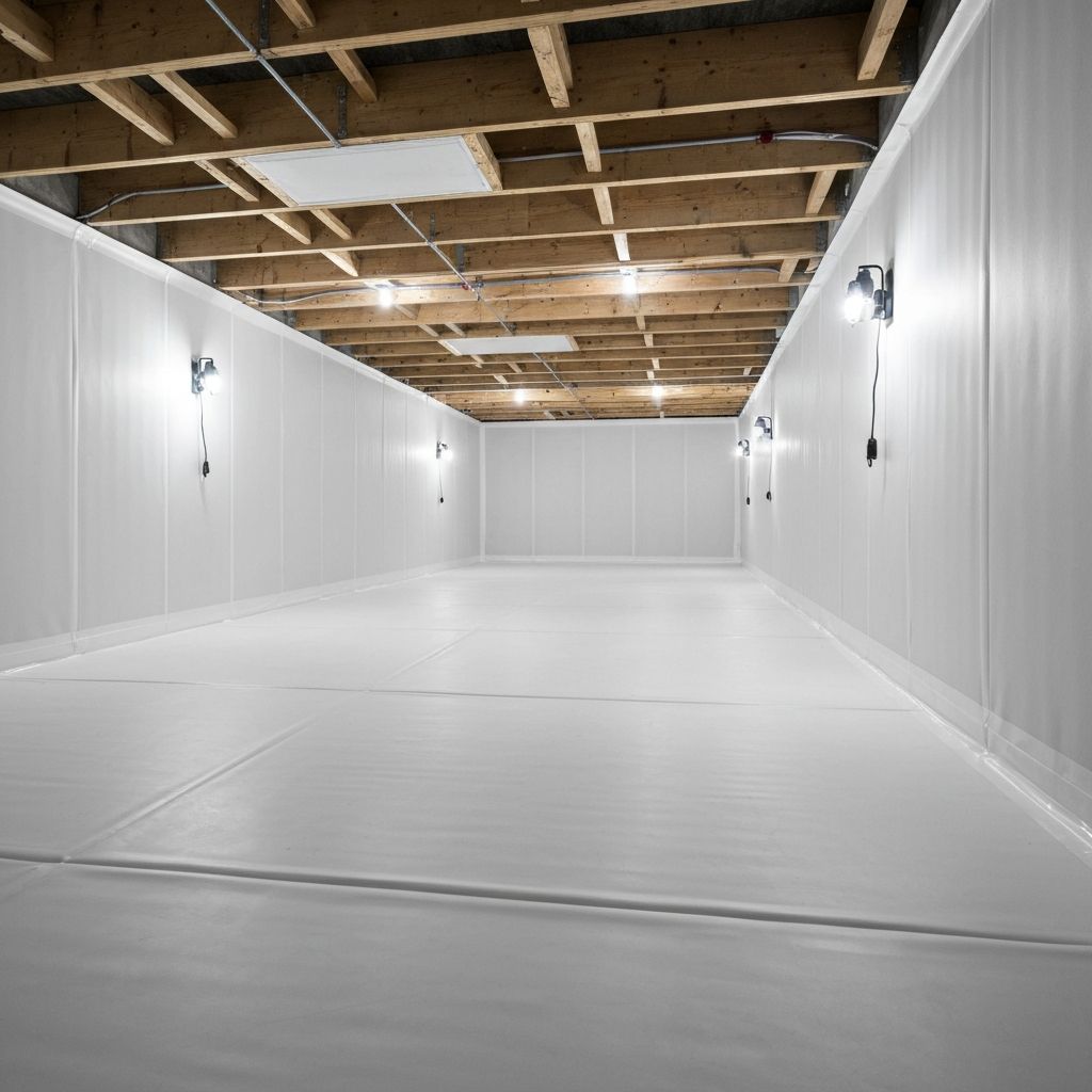 Professional crawl space encapsulation